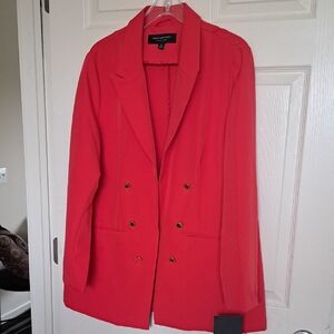Nwt Andrew Marc Hot Red Blazer